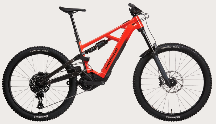 Electric mountain bike