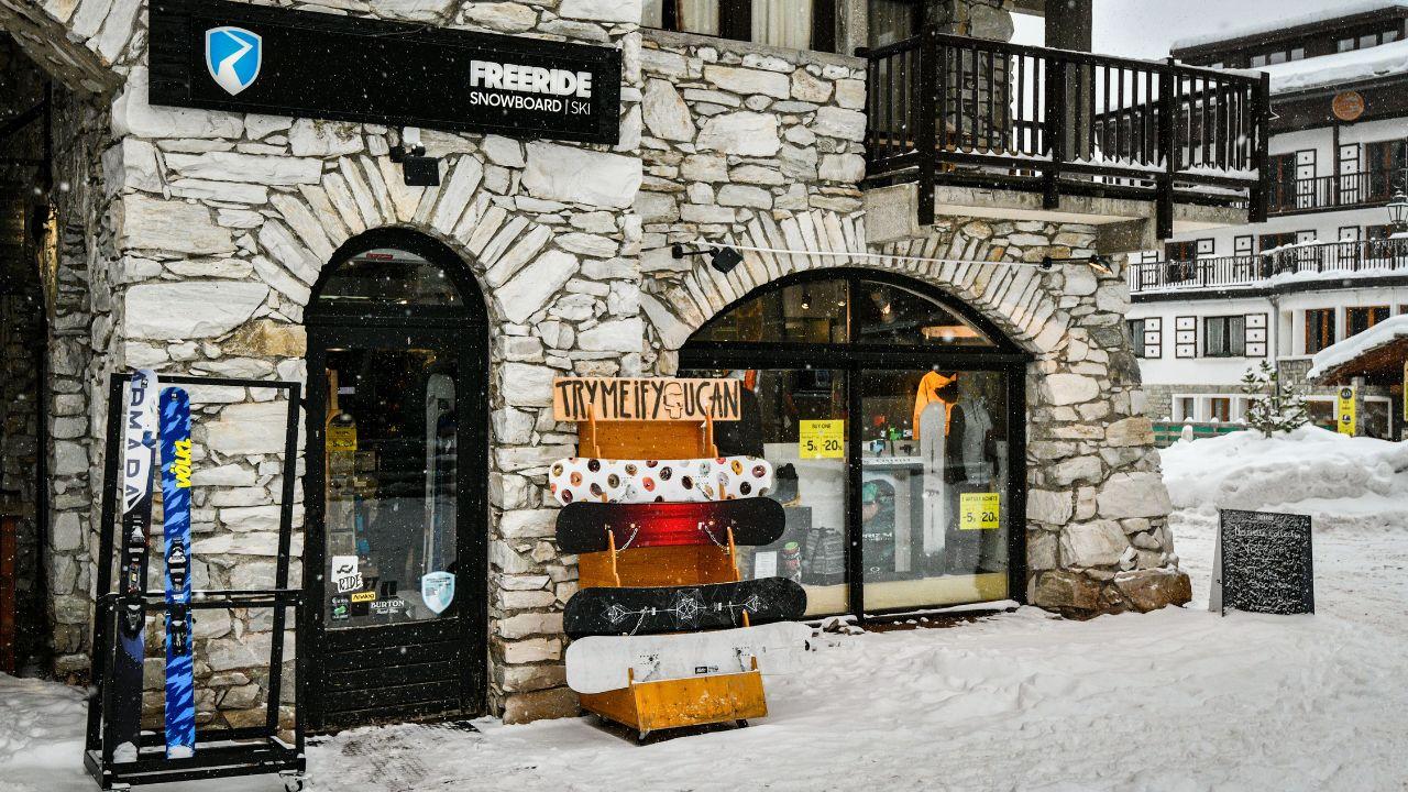 magasin Freeride Val d'Isère